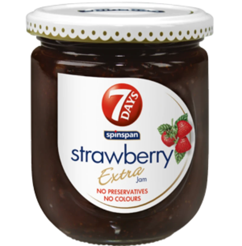7DAYS JAM STRAWBERRY 380G