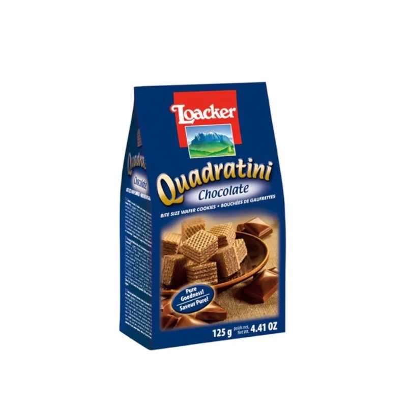 Loacker Quadr. Choco 125g